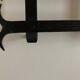 Riveted wrought iron trivet dlg Atelier Marolles 1960