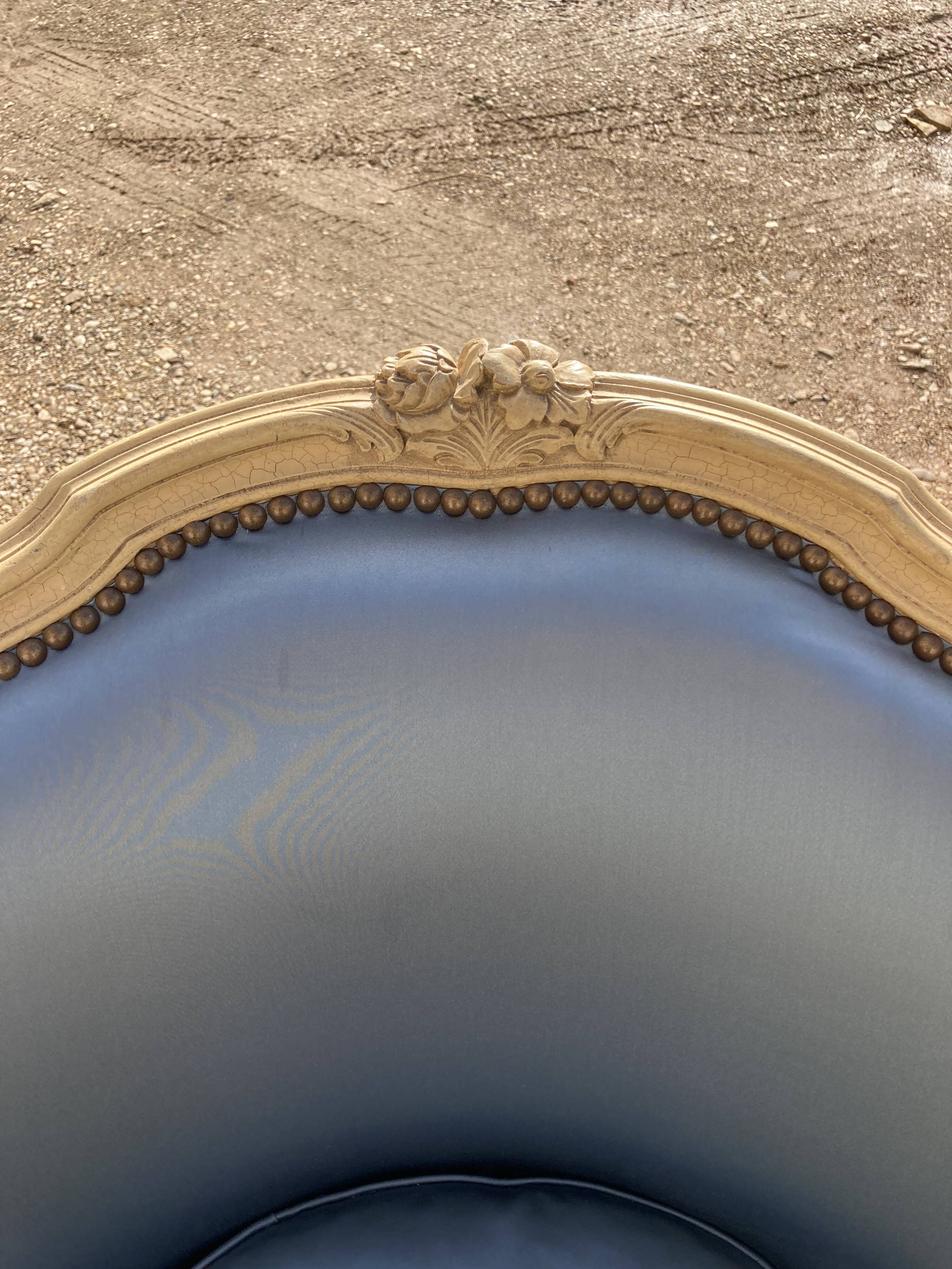 Pair of shepherdess armchairs