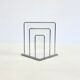 Lucite magazine holder by Markus Börgens for D-Tec