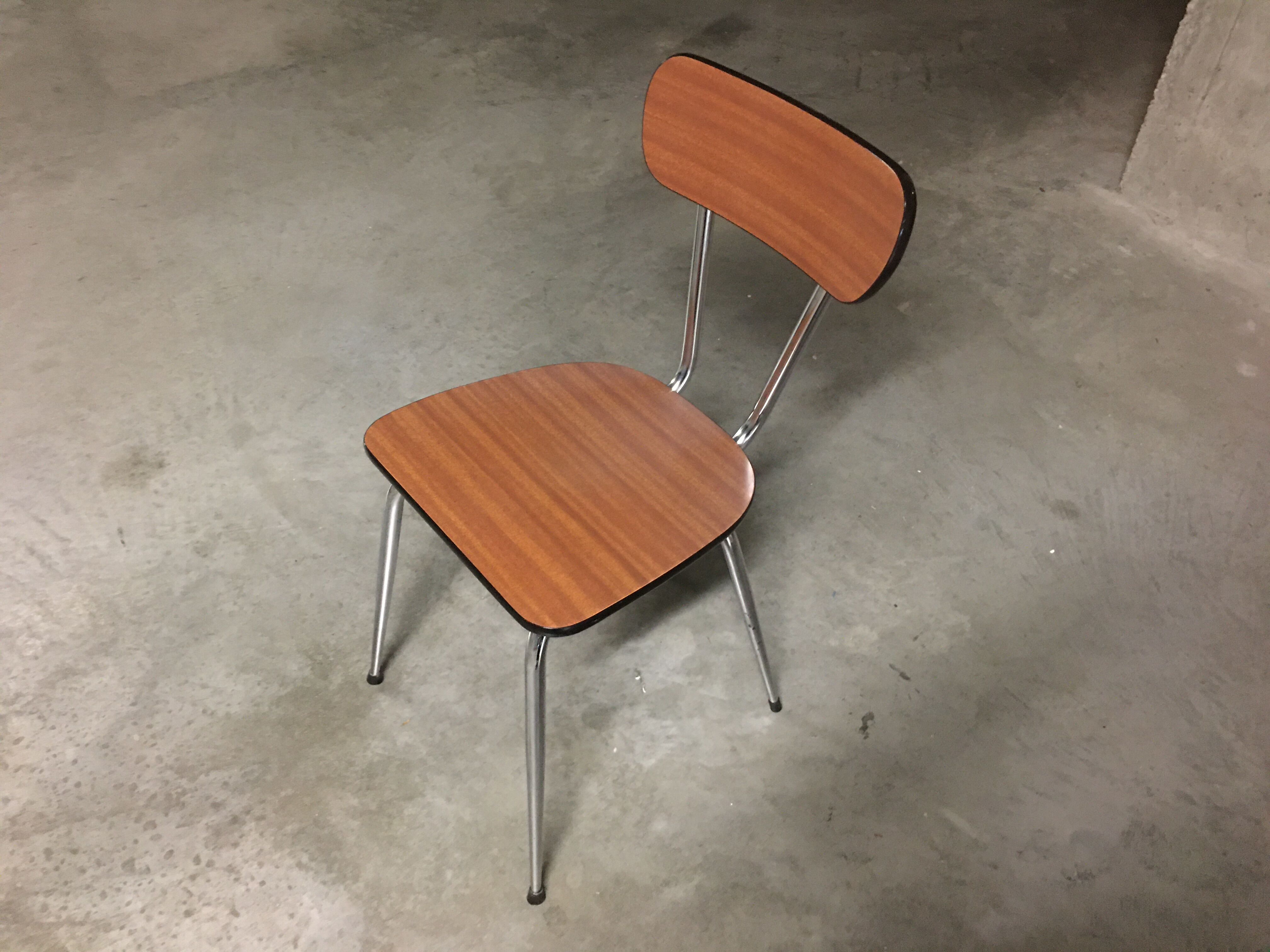 Chairs in formica 60s