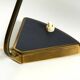 Two beautiful rare Mid Century Modern brass table lamps