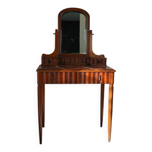 Coiffeuse rétro bois