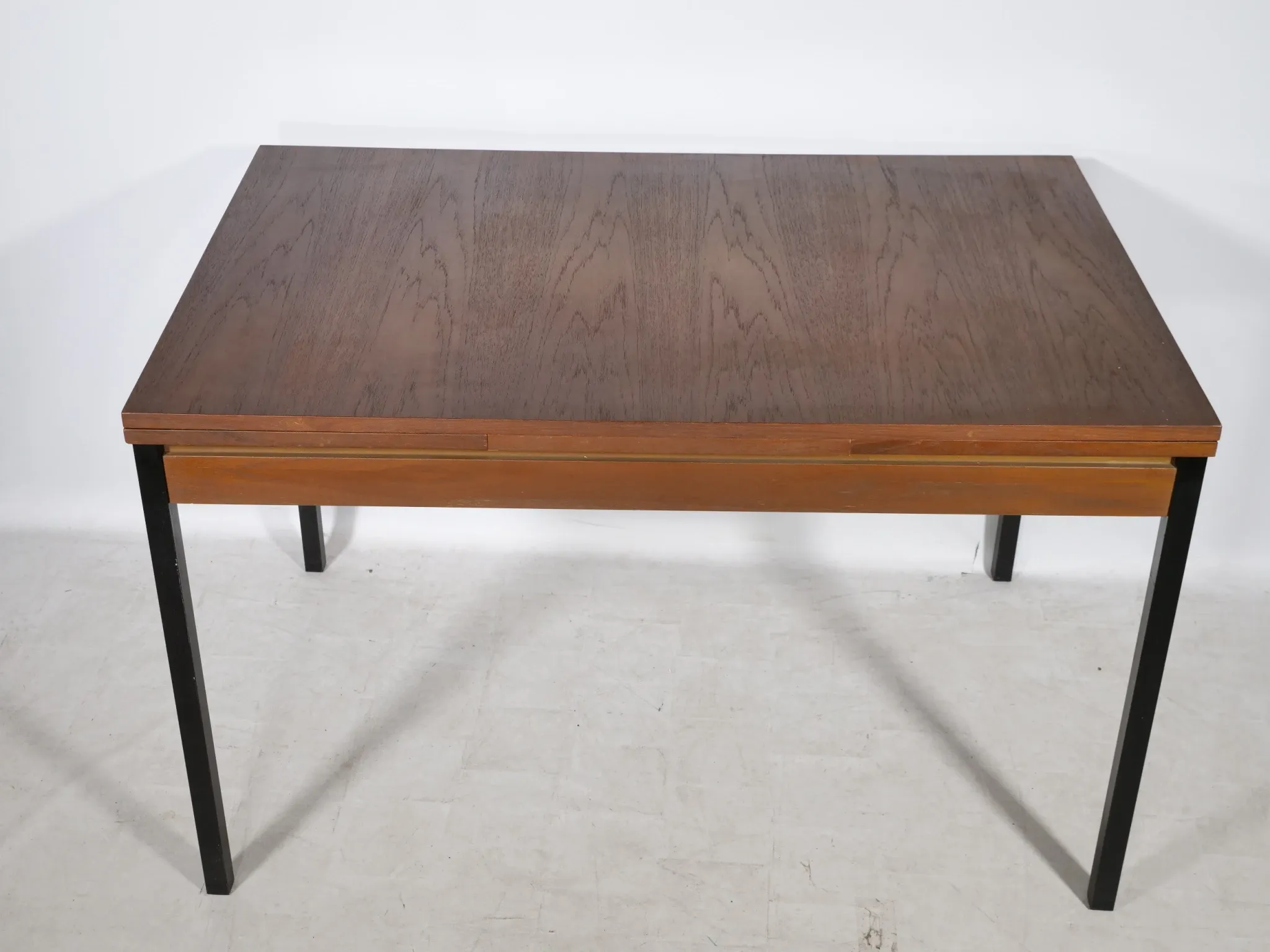 Mid Century Extendable Dining Table in Teak, 1960s