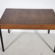 Mid Century Extendable Dining Table in Teak, 1960s