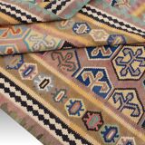 Kilim Rug Made By The Gashgai Tribes In Iran: 1.60 X 2.95 Meters