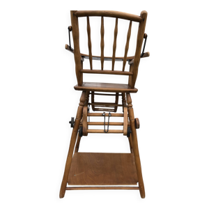 chaise enfant en bois