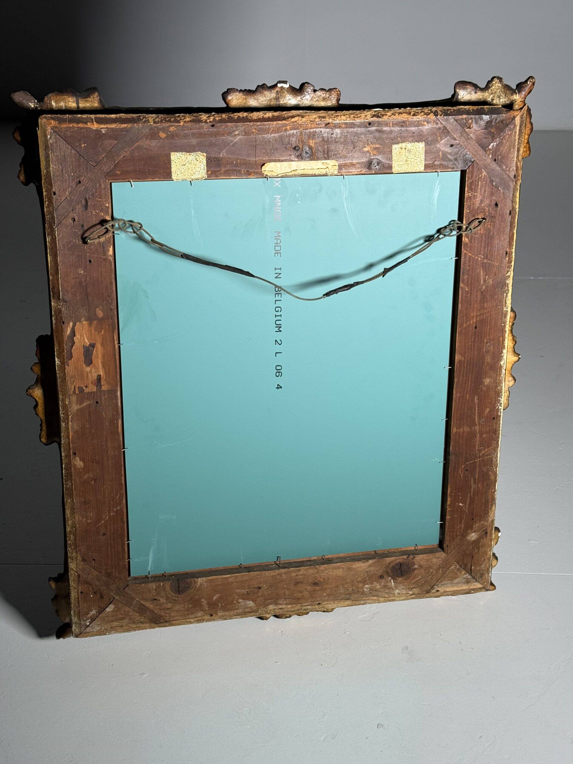 Baroque style mirror 19th century