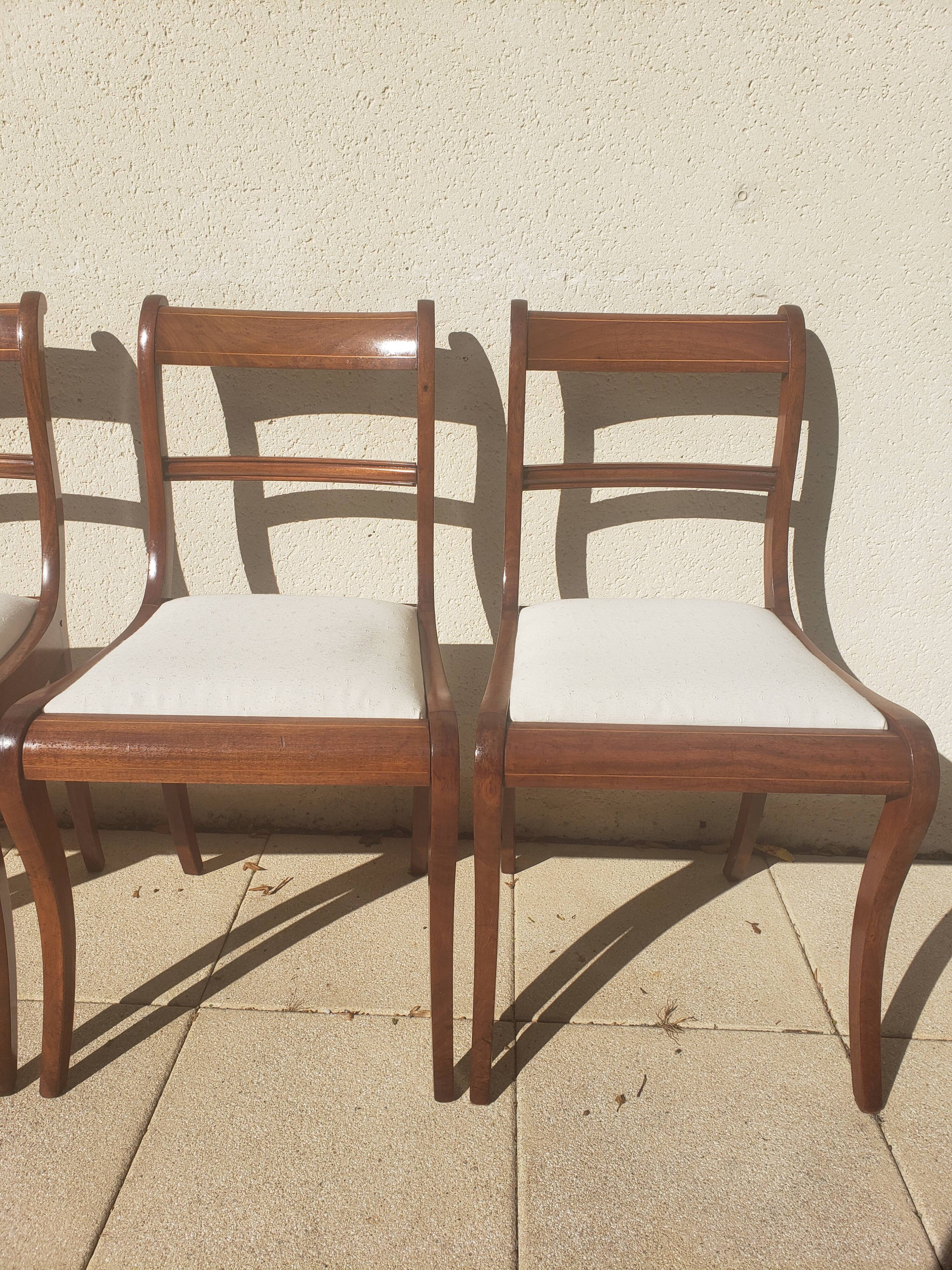 4 Antique Louis Philippe Chairs