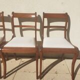 4 Antique Louis Philippe Chairs