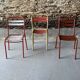 Lot de 3 chaises de jardin