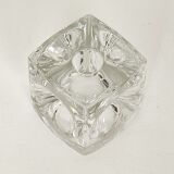 Ice cube crystal candle holders
