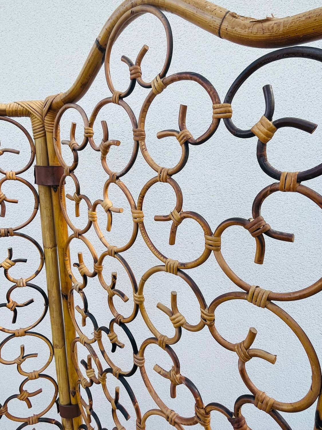 Italian Bamboo Screen from the 70s