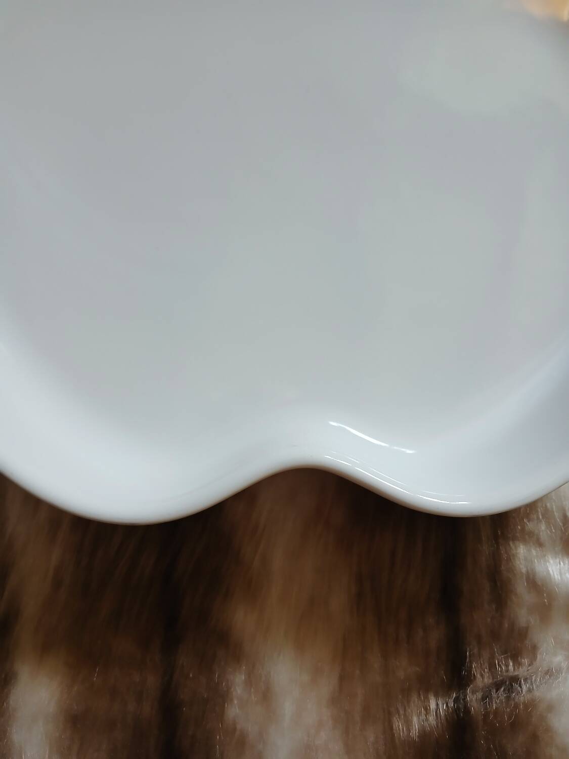 Plat à tarte en forme de pomme 