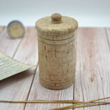 Jar with 100% cork lid