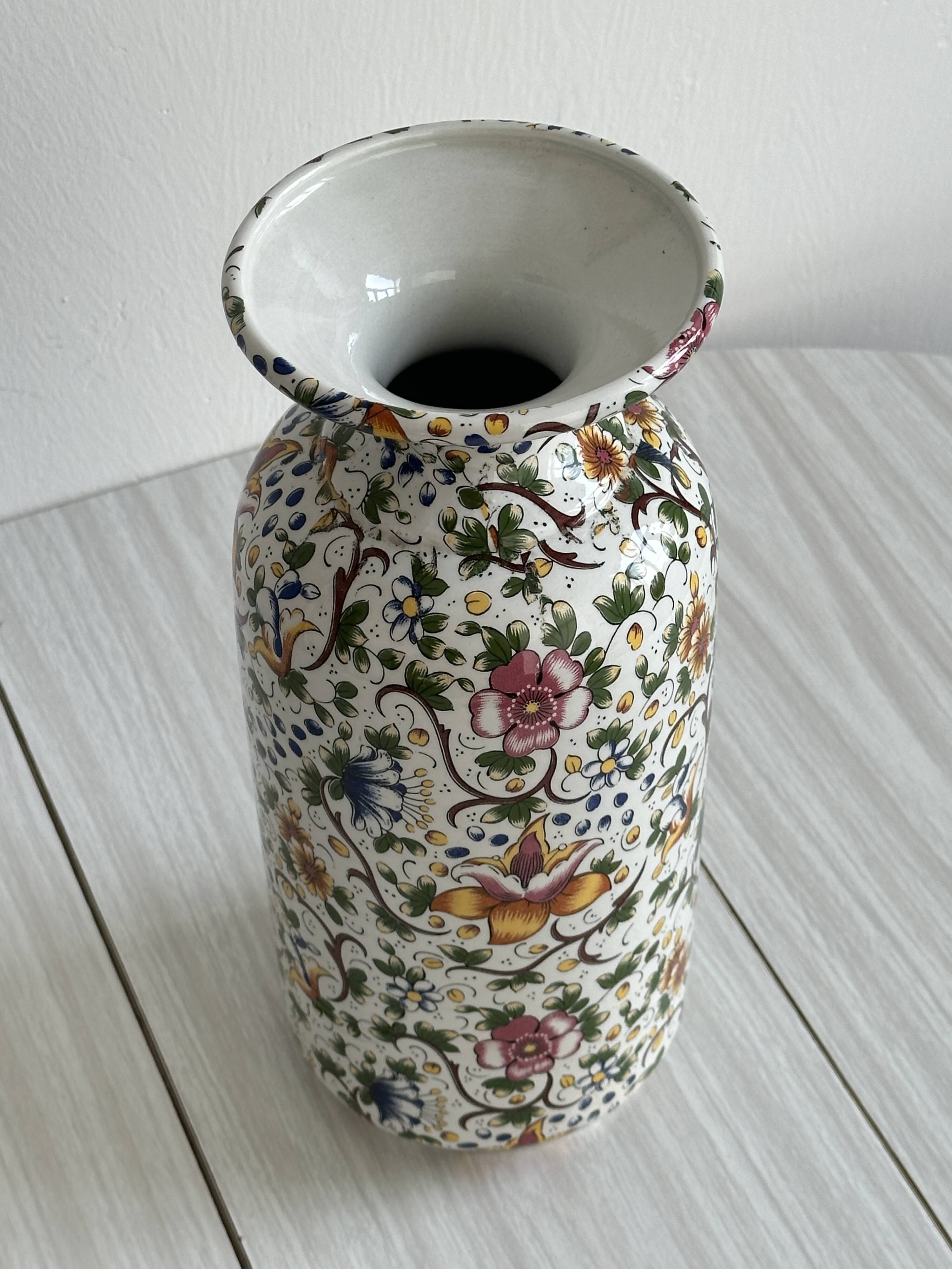 Old ceramic vase.