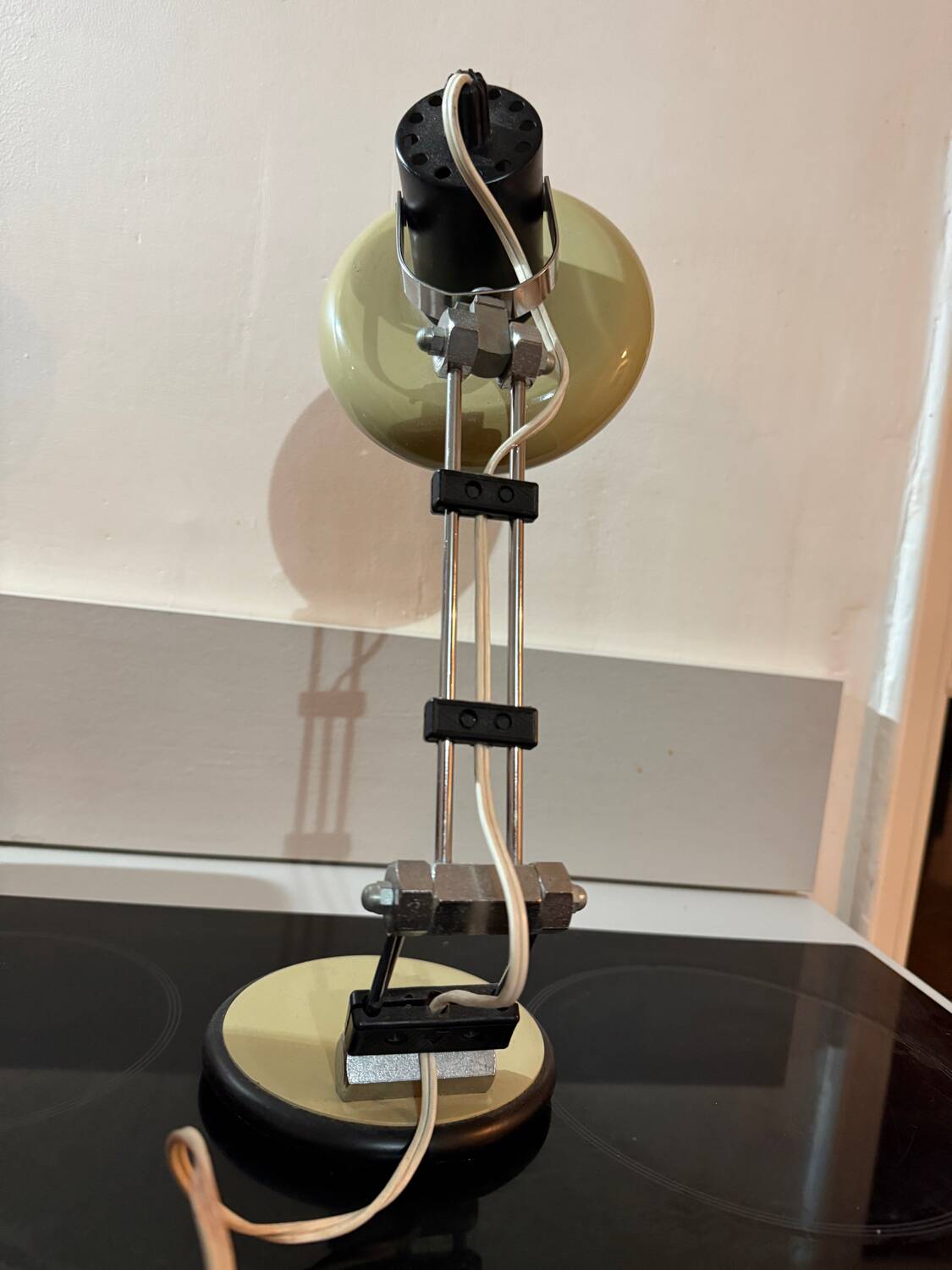 Lampe vintage Aluminor