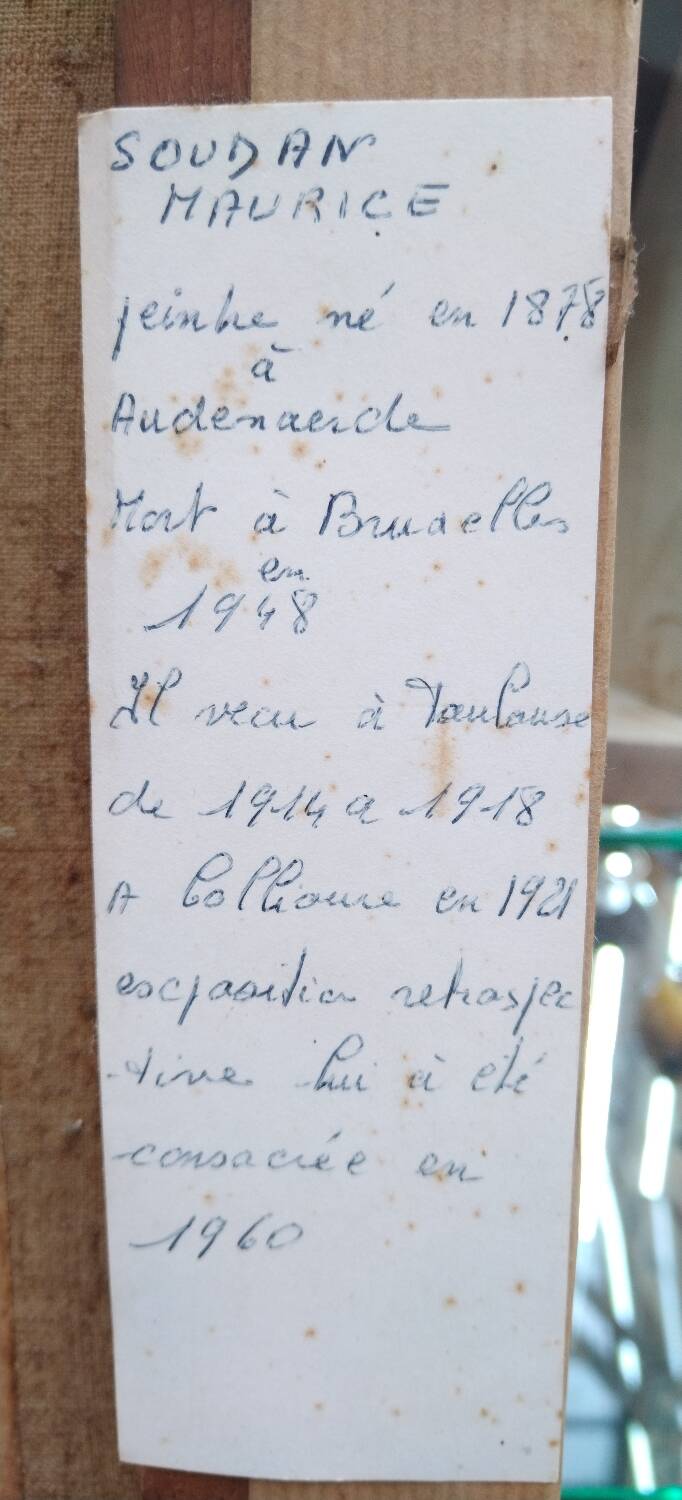Toile de Maurice Soudan