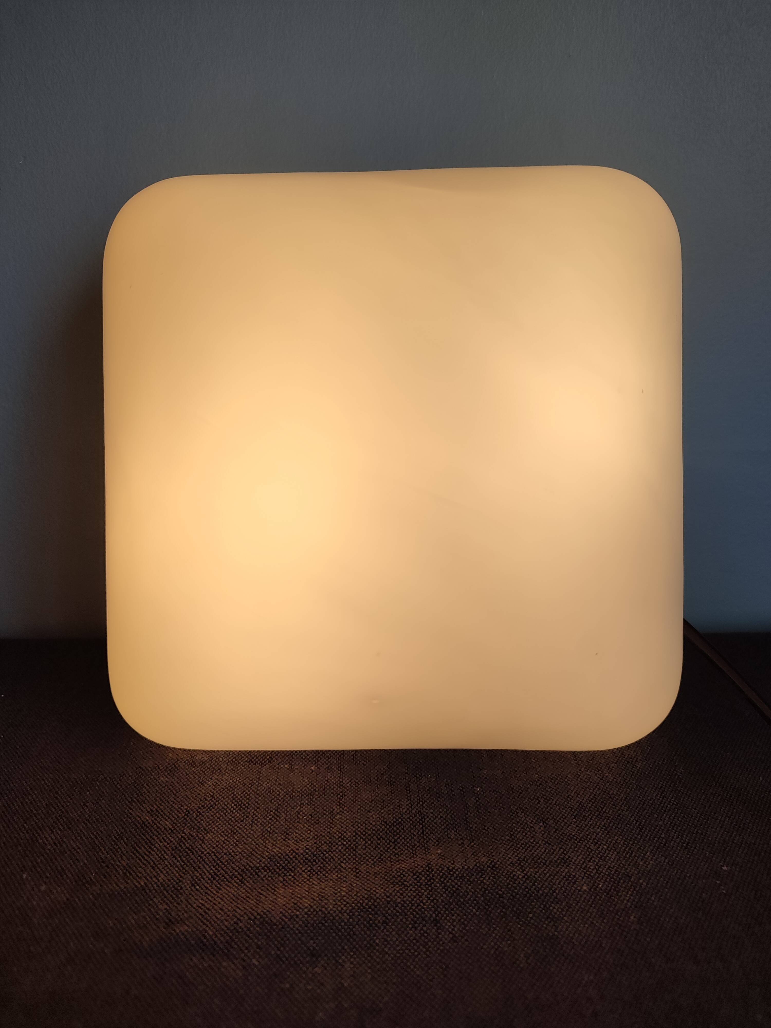 Small wall lamp/old ceiling lamp in opaline