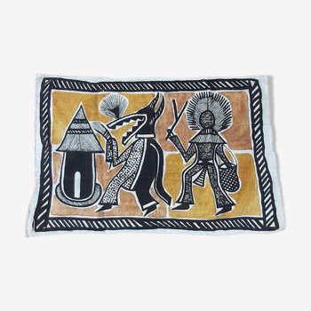 Traditional wall hanging. Africa, ethnic tribal