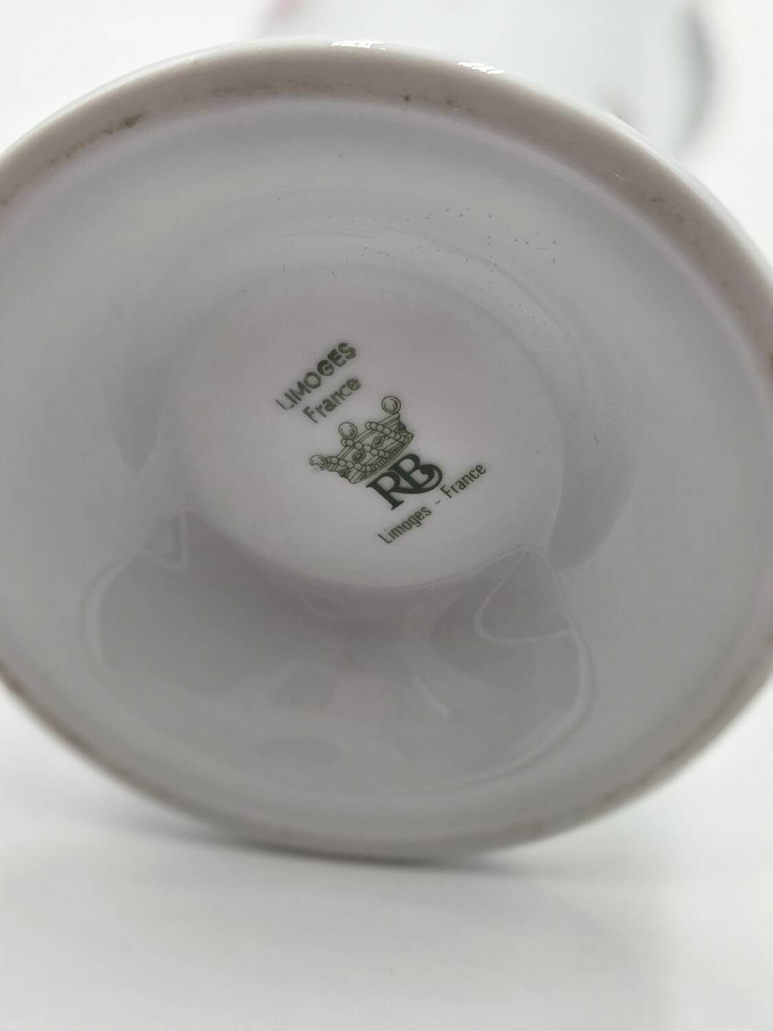 Limoges porcelain vase