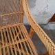 Fauteuil en rotin année 50