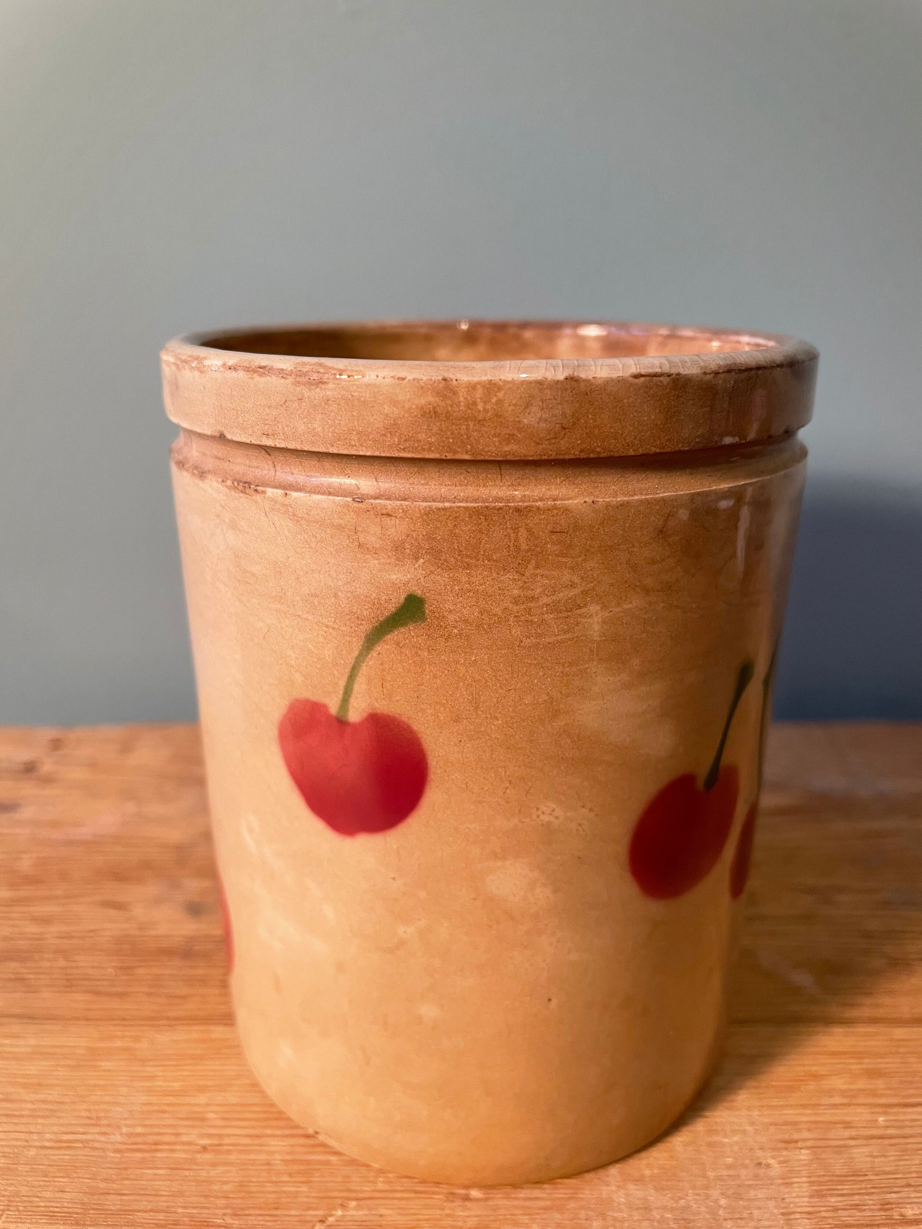 Keller and Guérin Lunéville jam jar