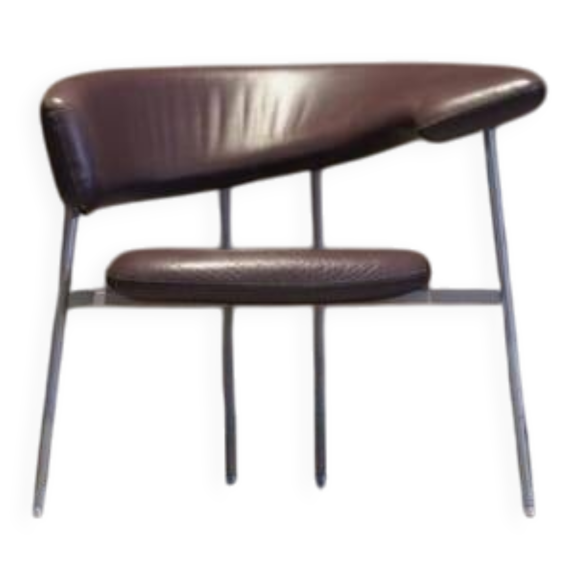 Vintage Divi Divi lounge chair by Mark Van Tilburg for Leolux, 1980s