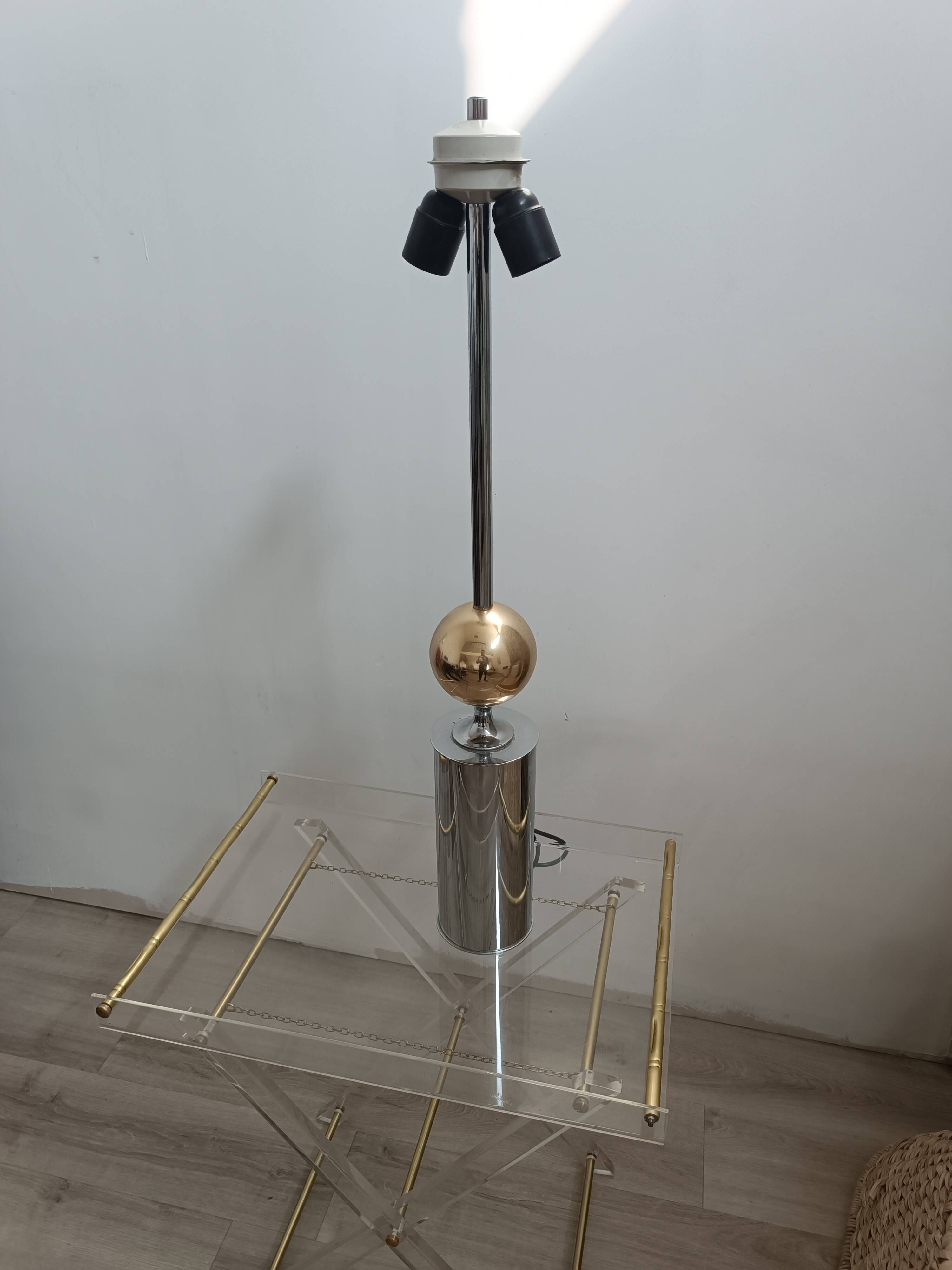 Table lamp by Philippe Barbier 1960s