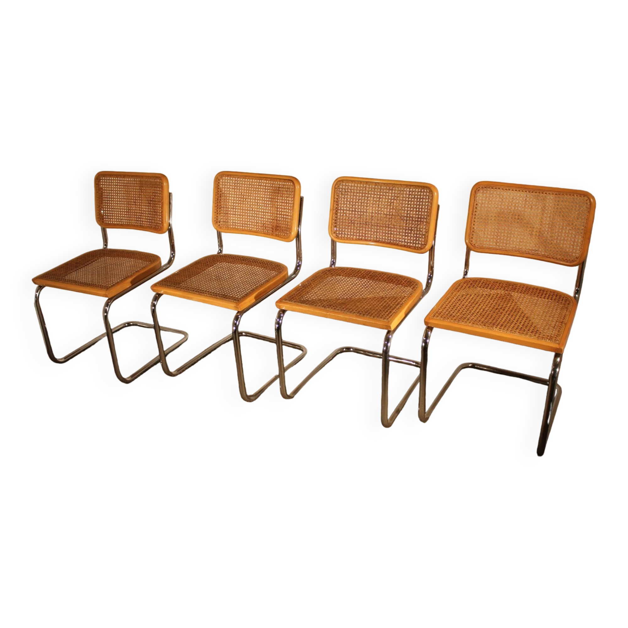 Set of 4 chairs by Marcel Bauer