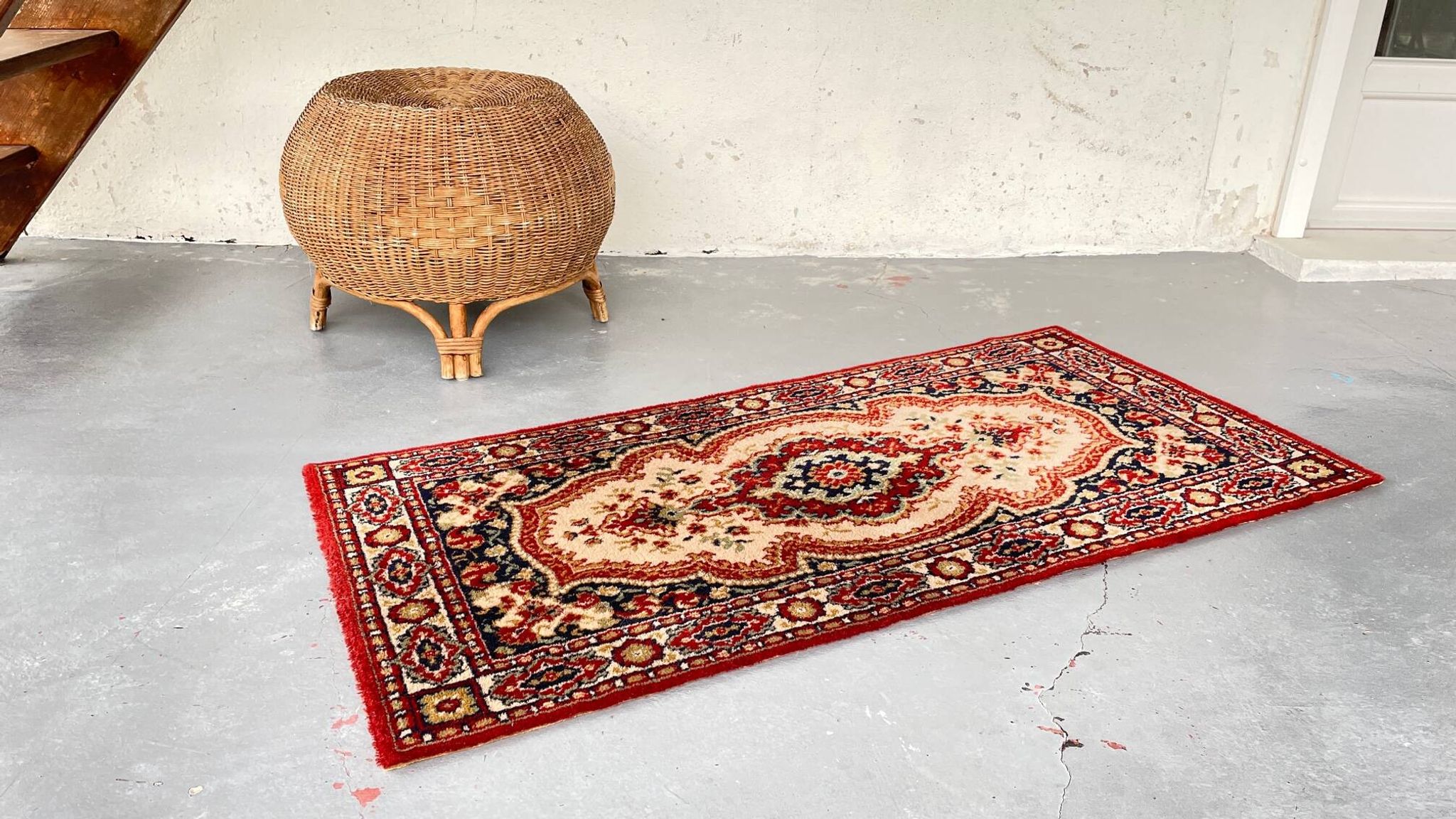 Tapis Teppich Siegel pure laine vintage