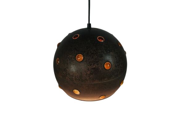 Raak Amsterdam - Nanny Still McKinney - Lampe suspendue en cuivre - Années 60