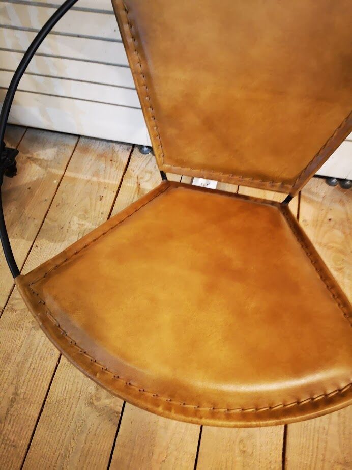Leather armchair