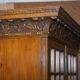 Antique bookshelf Samuel Pepys 1666 large model