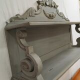 Wall shelf 19th XIX th patina shabby chic gustavian