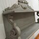 Wall shelf 19th XIX th patina shabby chic gustavian
