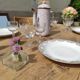 Patinated farm table