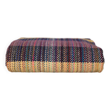 Khadi blanket, hand-woven in recycled wool by Storie
