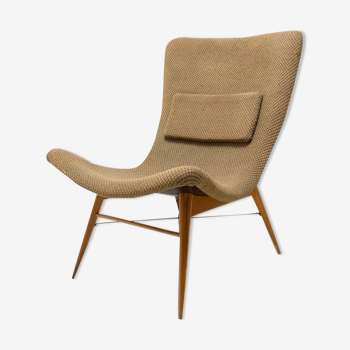 Fauteuil du milieu du siècle par Miroslav Navratil, années 1950