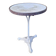 Parisian bistro table from the early 20th century in marble and cast iron.