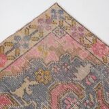 Tapis 4x8 pour chambre d'amis, tapis Vintage rouge et rose, 124x230Cm SK 3780