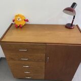 Vintage sideboard with compass legs