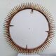 Miroir soleil vintage doré en métal – style années 60/70