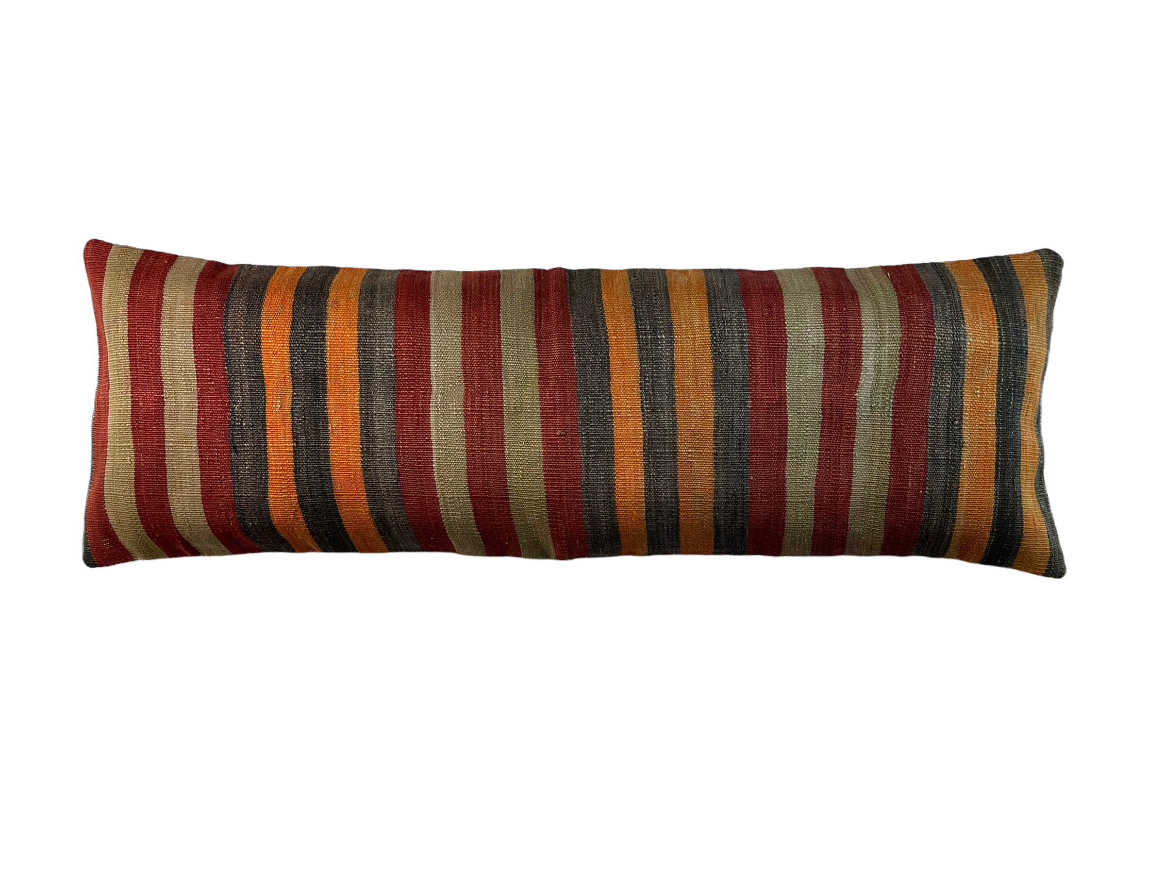Vintage turkish kilim cushion cover , 120 x 40 cm