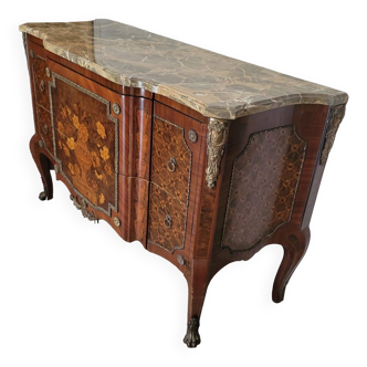 Commode marquetée