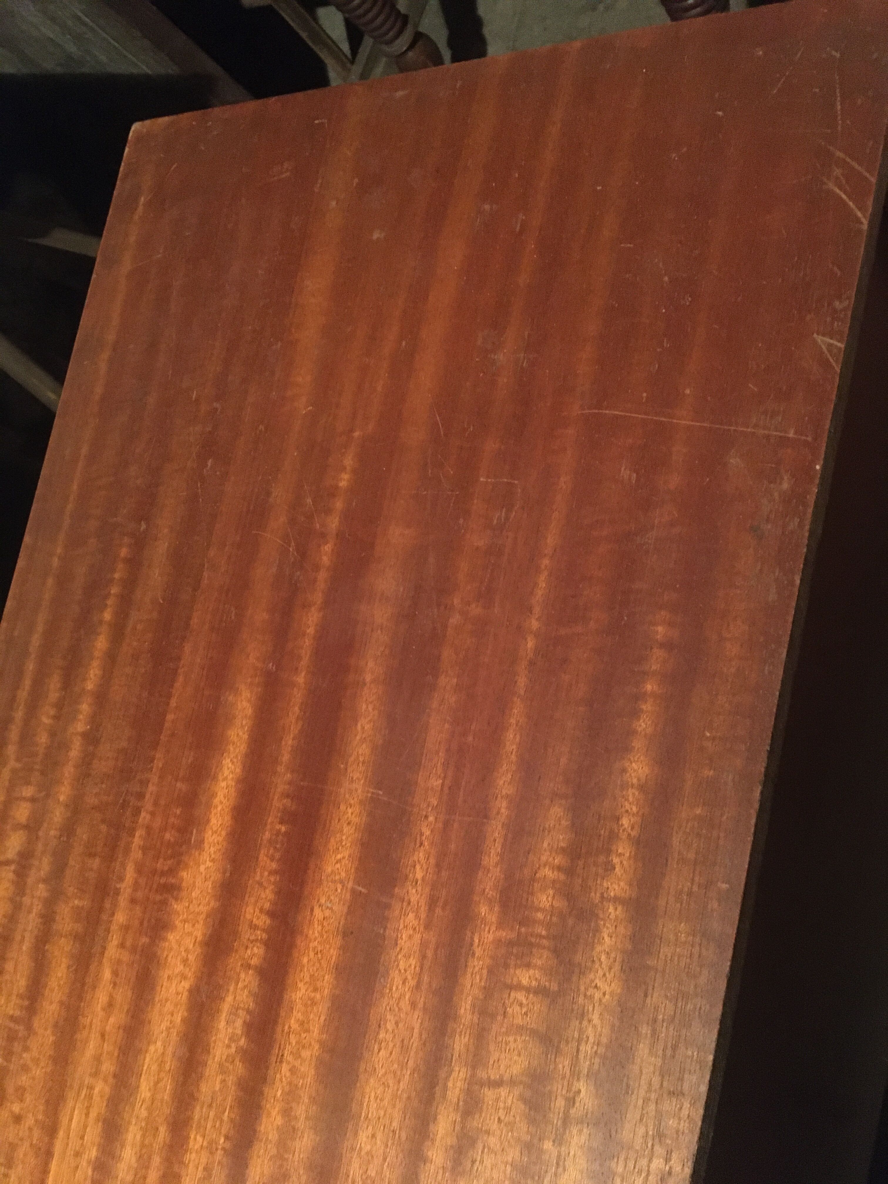 Vintage chest of drawers with spindles feet