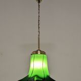Art Nouveau style Murano glass pendant light circa 1950