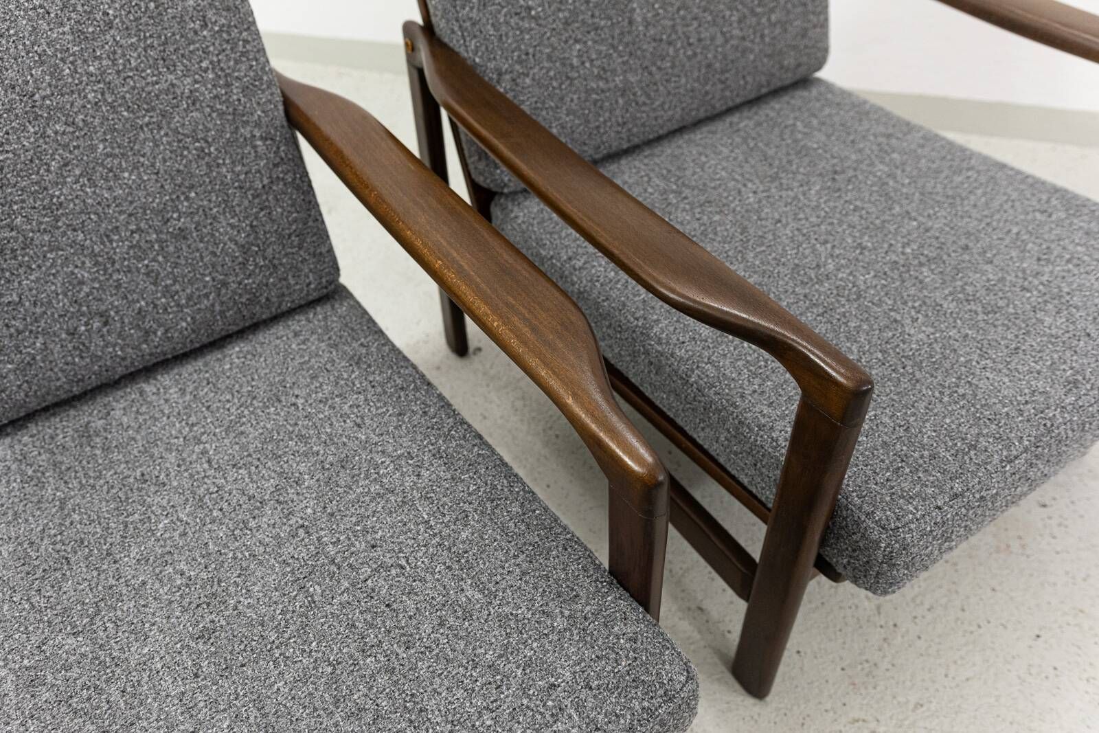 Pair of Armchairs B-7522 by Zenon Bączyk, Poland, 1960’s