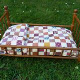 Napoleon III style doll bed