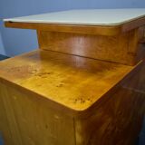 1940s set of bedside tables by Jindrich Halabala, Czechoslovakia