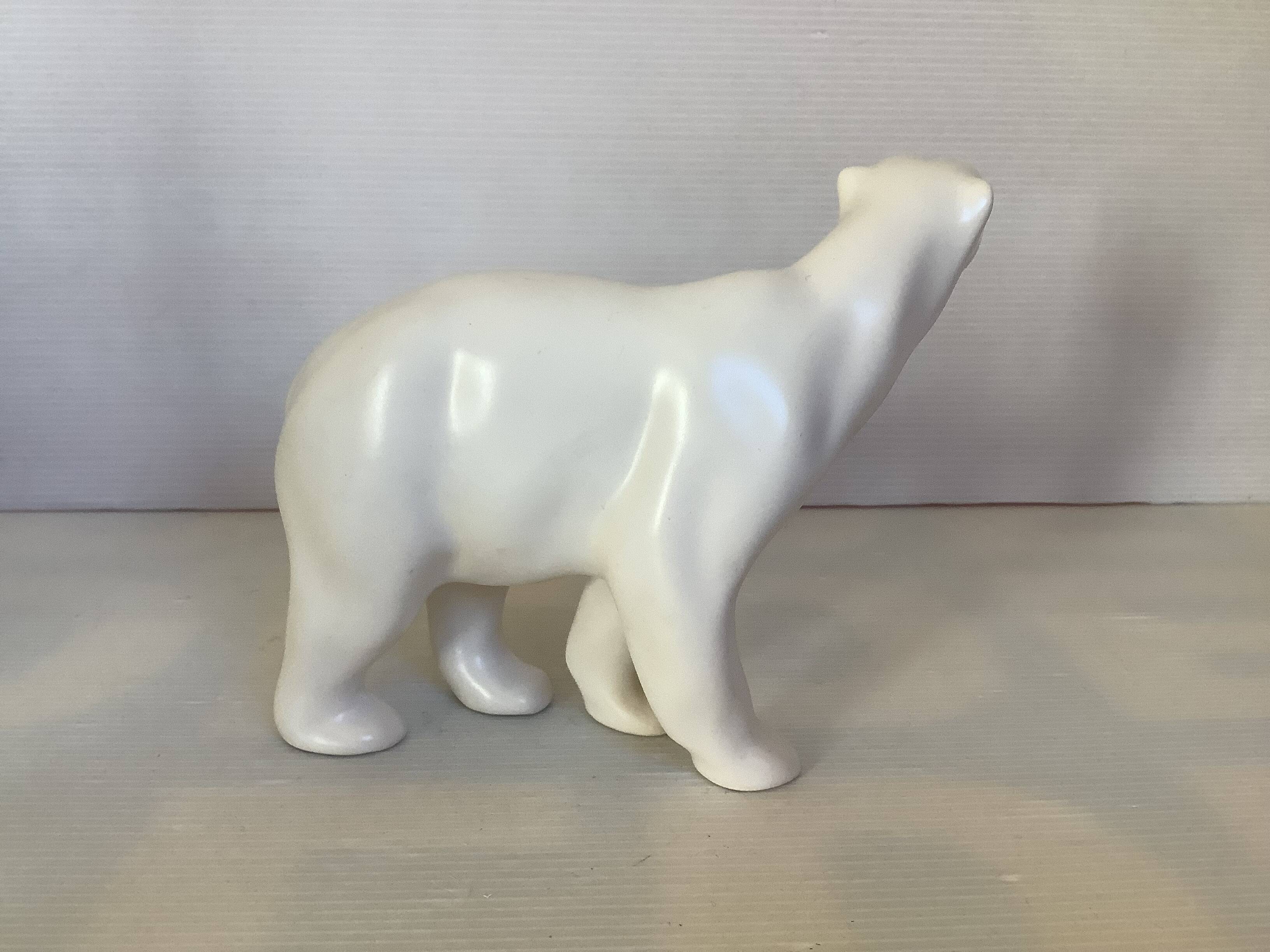 Popular white ceramic bear
